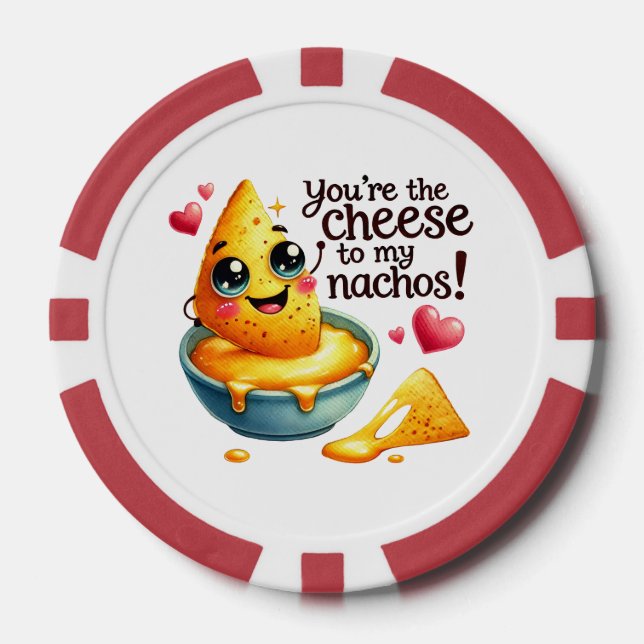 Cute Matches Poker Chips (Front)