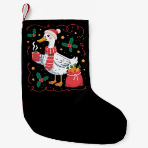 Cute Matching Christmas Goose Funny Family Ducks Small Christmas Stocking