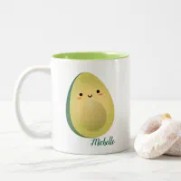 Let's Avocuddle Mug, cute avocado lovers, mug for boyfriend or
