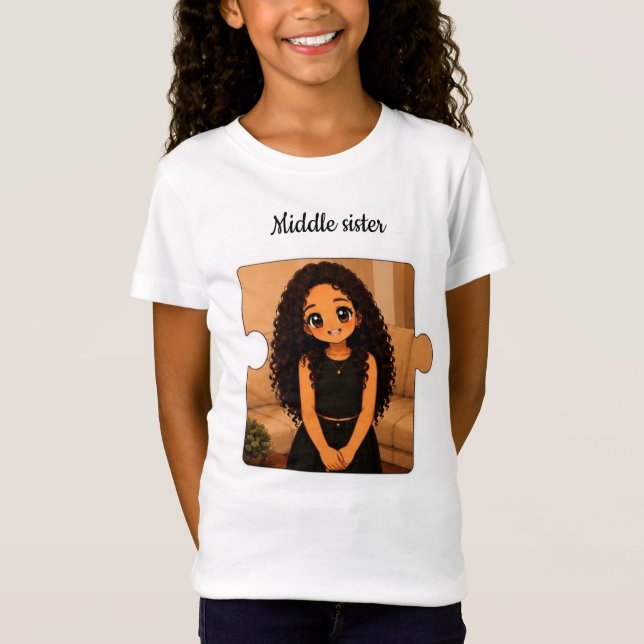 Cute Matching Family Birthday Tee Personalized Edi (Front)