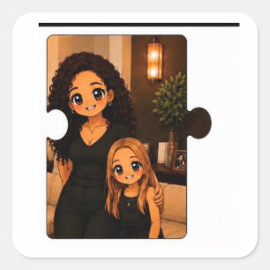 Cute Matching Family Kawaii Sticker Pack