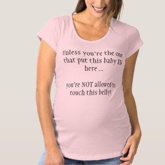 With Sayings Maternity Shirts & Tops | Zazzle