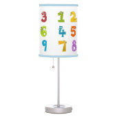 Cute math numbers table lamp (Right)