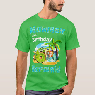 Cute Mawmaw Of The 6th Birthday T-Shirt