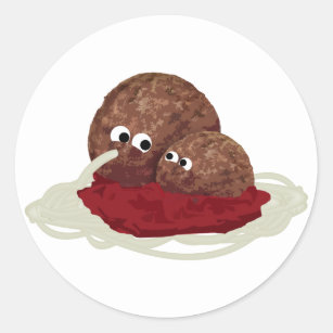 Meatball Master Pasta Food Spaghetti Meatballs Sticker