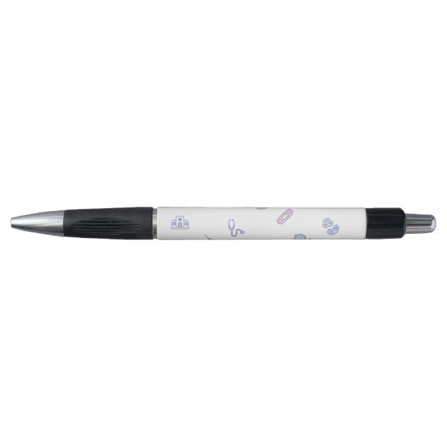 Cute medical cartoon doctor nursing doodles pen (Front)