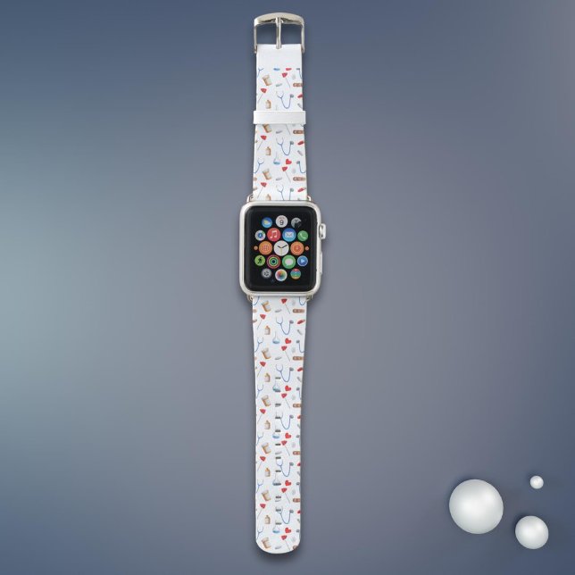 Cute Medical Equipment Nurse or Doctor Apple Watch Band (Creator Uploaded)
