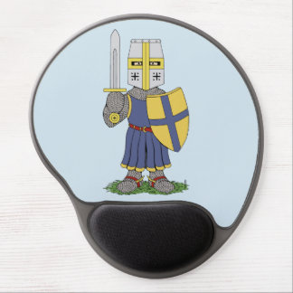 Cute Medieval Knight Gel Mouse Pad