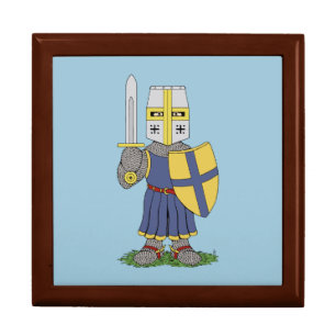 Cute Medieval Knight Gift Box