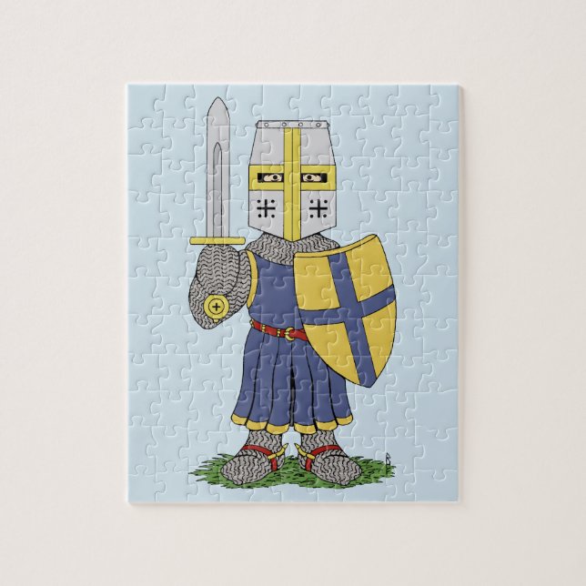 Cute Medieval Knight Jigsaw Puzzle (Vertical)