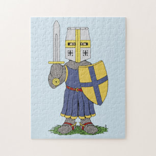 Cute Medieval Knight Jigsaw Puzzle