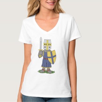 Cute Medieval Knight T-Shirt