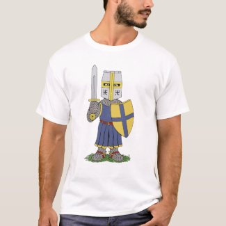 Cute Medieval Knight T-Shirt
