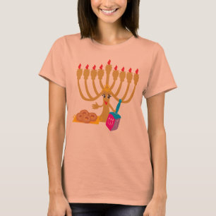 Cute Menorah & Dreidel T-Shirt