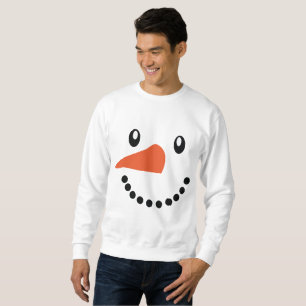 Cute Mens Snowman Xmas Jumper Sweater