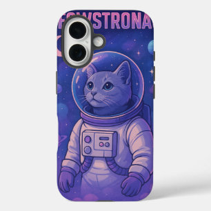 Cute Meowstronaut iPhone Case – Funny Space Cat As