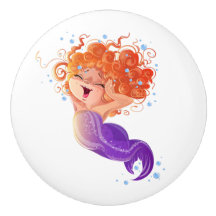 Cute Mermaid Drawer Knobs