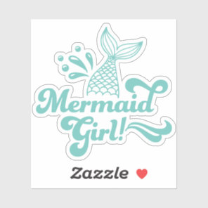 Cute Mermaid Girl Sticker