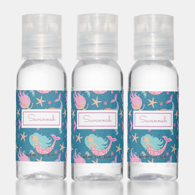 Cute Mermaid Hand Sanitizer (Set)