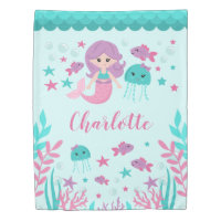 Cute Mermaid Personalized Girl