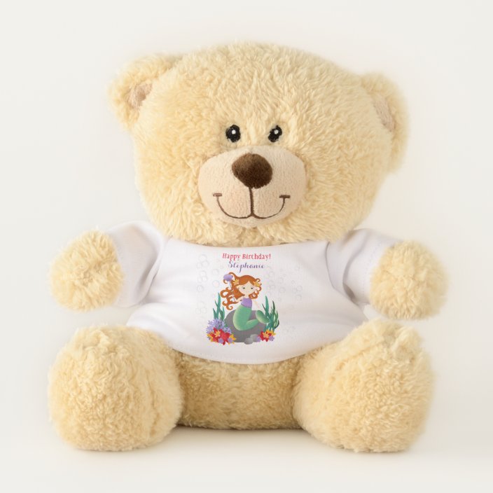 mermaid teddy bear