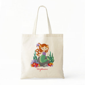 Cute Mermaid Tote Bag