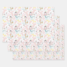 Cute Mermaids Craft Decoupage Scrapbook And Gift