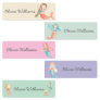 Cute Mermaids Day Care School Name Clothing Labels