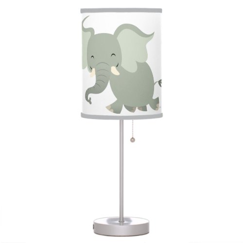 Cute Merry Cartoon Elephant Table Lamp