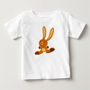 Cute Merry Cartoon Rabbit Baby T-Shirt