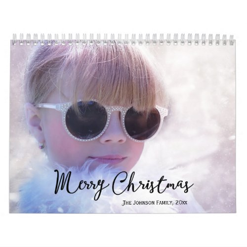 Cute Merry Christmas Calendar