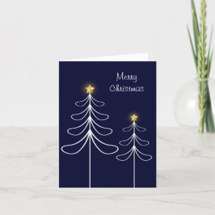 Cute Merry Christmas Corporate Business Holiday Card