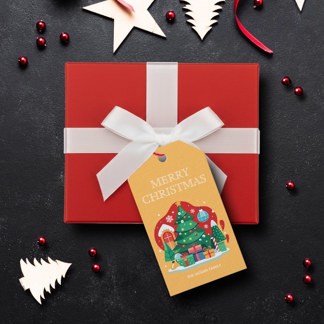 Cute Merry Christmas Gift Tags (Cute Merry Christmas Gift Tags)