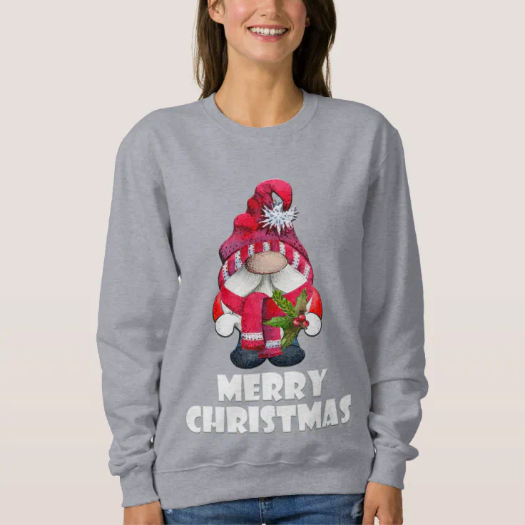 christmas gnome sweatshirt