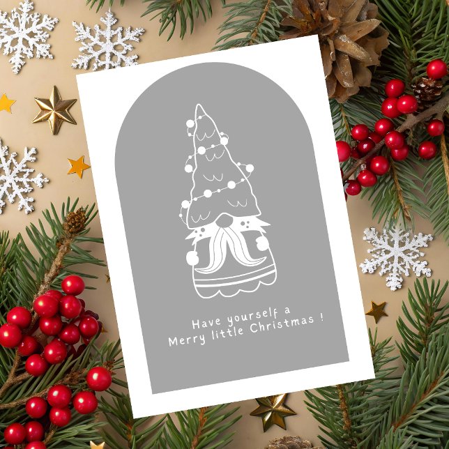 Cute Merry Christmas Greeting Card (Have yourself a Merry little Christmas Card)