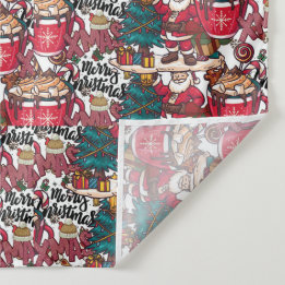 Cute Merry Christmas – Holiday Festive Tapestry