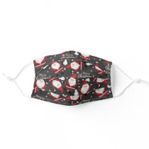 Cute Merry Christmas/Santa Adult Cloth Face Mask