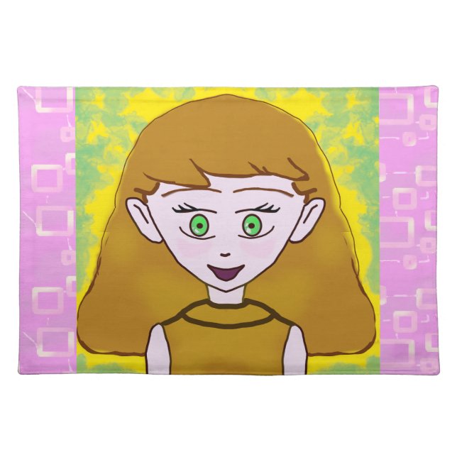 Cute Merry Cloth Placemat (Front)