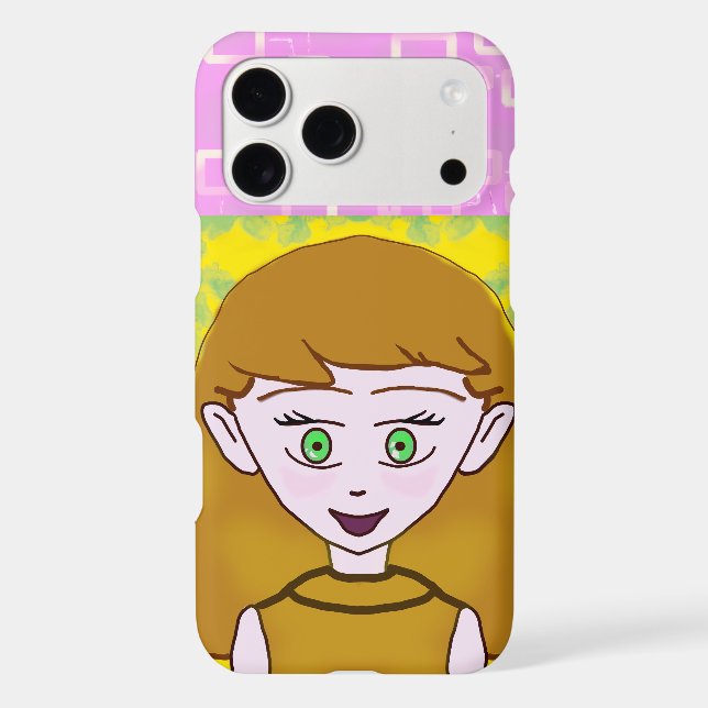 Cute Merry Pink Geometric  Case-Mate iPhone Case (Back)