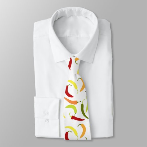 Cute Mexican Fiesta chili peppers Neck Tie