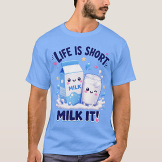 Cute Milk Lover T-Shirt