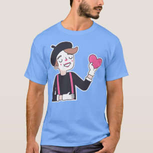 Cute Mime Heart My Heart T-Shirt