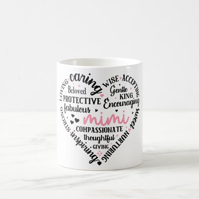 Cute Mimi/Heart Definition Coffee Mug (Center)