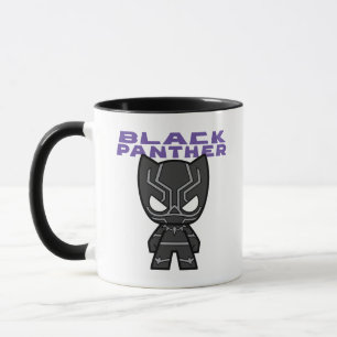 Cute Mini Black Panther Mug