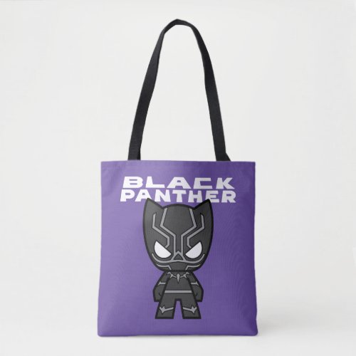 Cute Mini Black Panther Tote Bag