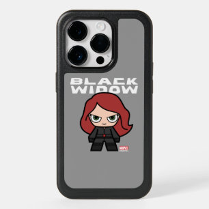 Cute Mini Black Widow OtterBox iPhone 14 Pro Case
