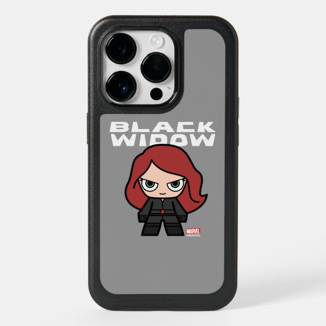 Cute Mini Black Widow Otterbox iPhone Case (Back)
