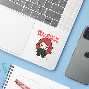 Cute Mini Black Widow Sticker