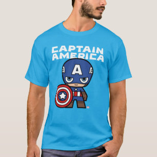 Cute Mini Captain America T-Shirt