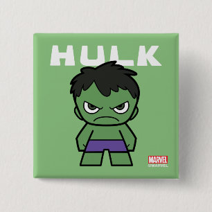 Cute Mini Hulk Button